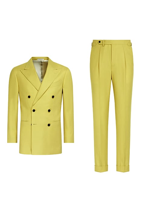 TAILORED FIT HAVANA SUIT YELLOW 6
