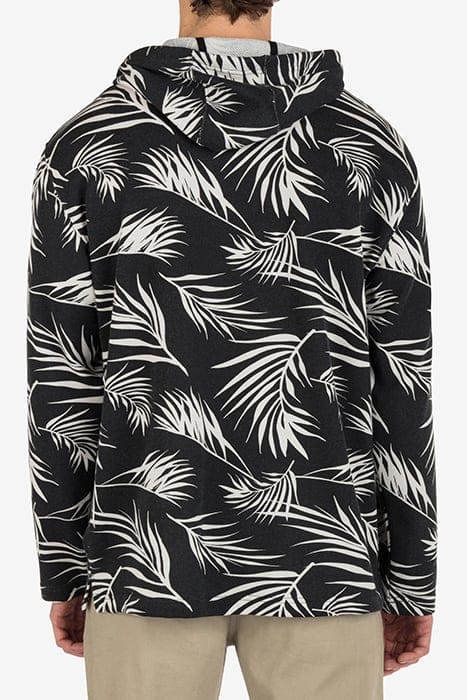 OG HOODED PONCHO BLACK 2