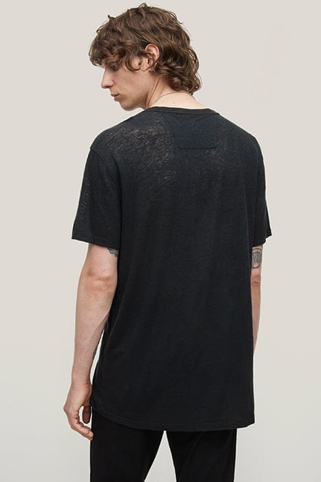 SS CREW TEE - TOP HAT SKULL BLACK 2