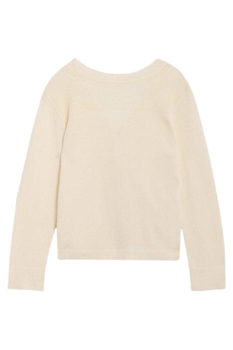HEATHER JUMPER NATURAL WHITE 3