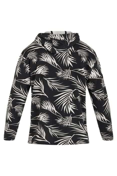 OG HOODED PONCHO BLACK 4