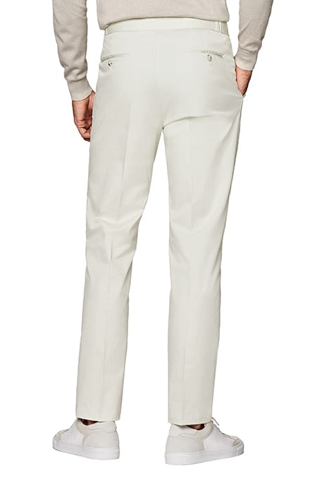 OFF-WHITE SLIM LEG TAPERED TROUSERS OFF-WHITE 2