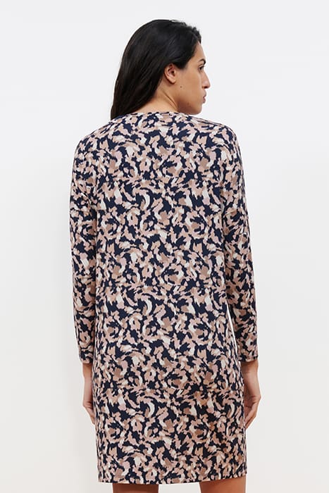 NW 1P BIG TSHIRT BLUE / BEIGE 2