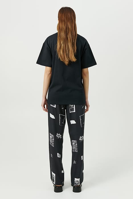 FADI PANTS BLACK AOP 4