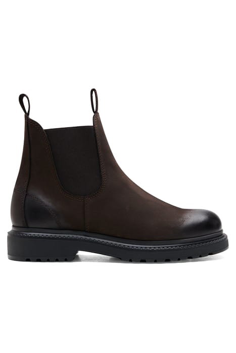 PENSTON WATER REPELLENT NUBUCK DARK BROWN 1