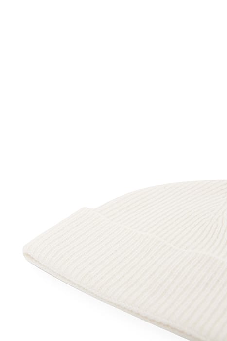 ASPEN MERINO-CASHMERE BEANIE OFF WHITE 2