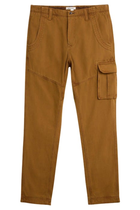 KEGWORTH  CARGO TROUSER DARK TAN 3
