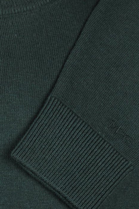 C-NECK SWEATER PINE GREEN 3