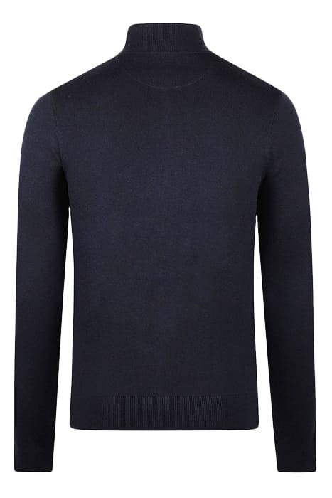 ZIP THRU CARDIGAN NAVY 2