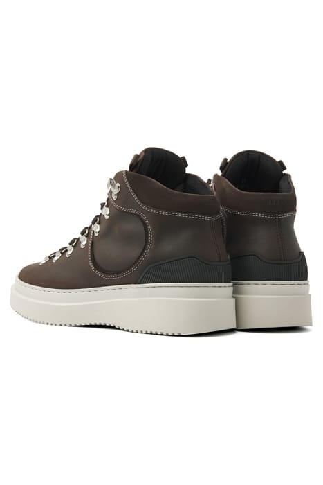 JONAH AZTEC DK BROWN LEATHER 4