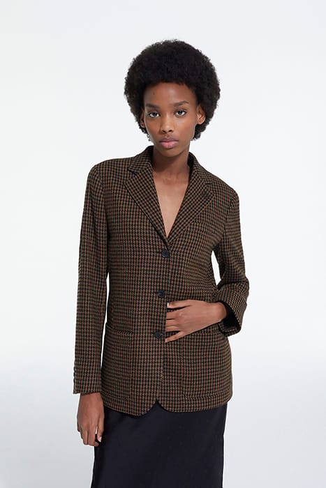 VESTE SEULE MOLLE SIMPLE BLACK BROWN 1