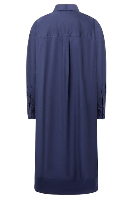 POPLIN TIE SHIRT DRESS K MIDNIGHT 2