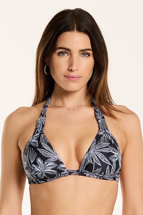 LADIES BIBI BIKINI SET PALM LEAVES BLACK LEAVES 6