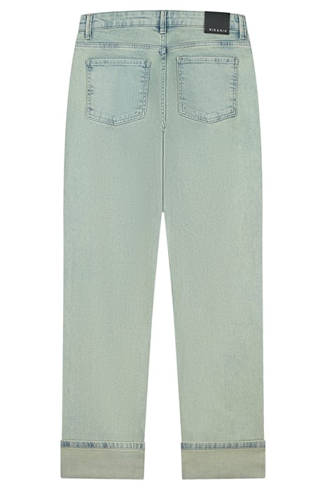FENNA DENIM PANTS GREEN CAST 3