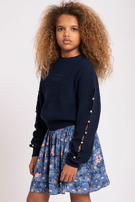 STONE PULLOVER ROYAL BLUE 1