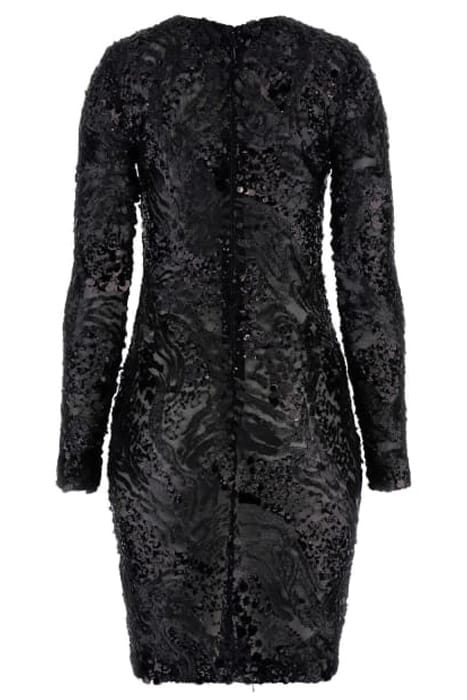 MARCIANO BY GUESS TERA DRESS JET BLACK MULTI 5