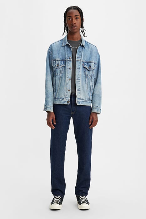 501 STRAIGHT JEANS NAVY 1
