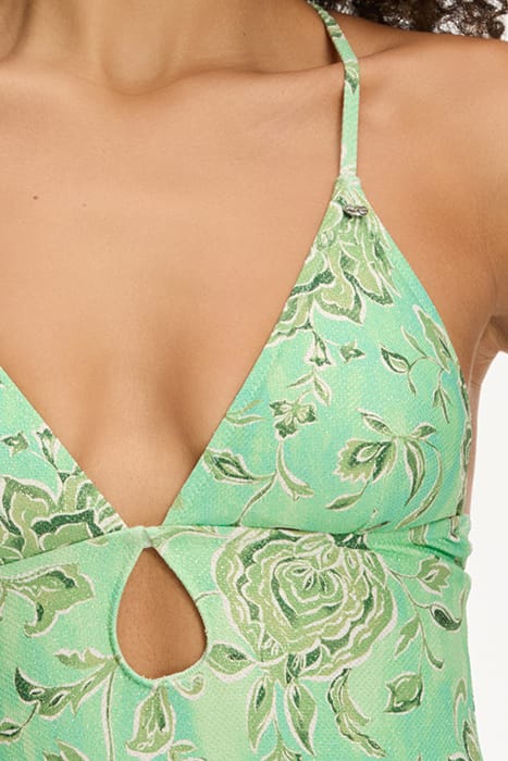 LADIES ROWY SWIMSUIT BOTANIC GREEN BOTANIC FLOWER 8