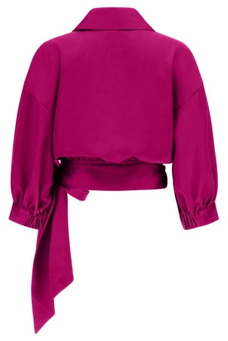 MARCIANO BY GUESS DAISY TOP BRIGHT BLOUSE FUCHSIA 2