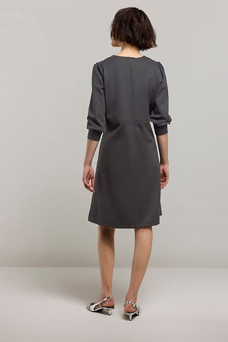DRESS WITH POCKETS PUNTO MILANO ANTRACIET 2