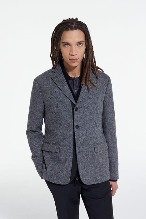VESTE SEULE MOTIF ZIG ZAG GREY 1