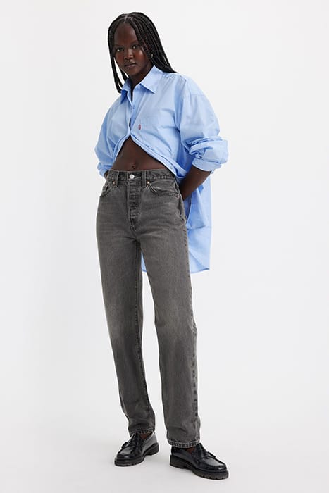 501 STRAIGHT JEANS GREY 2