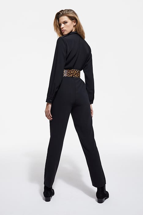 COMBINAISON PANTALON BOUTONS OFFICIER BLACK 2