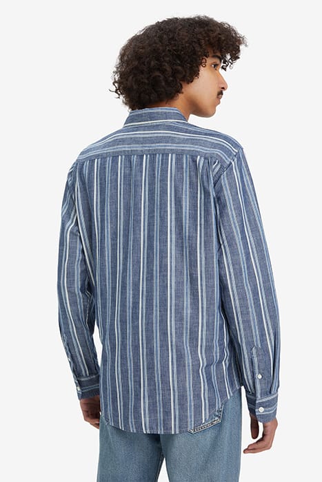 SUNSET CASUAL SHIRT NAVY 2