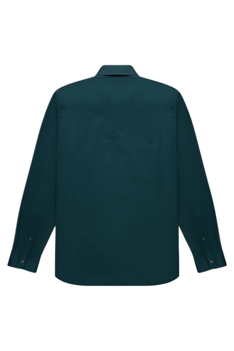 SLIM/CUTAWAY COLLAR STRETCH SH DARK GREEN 2