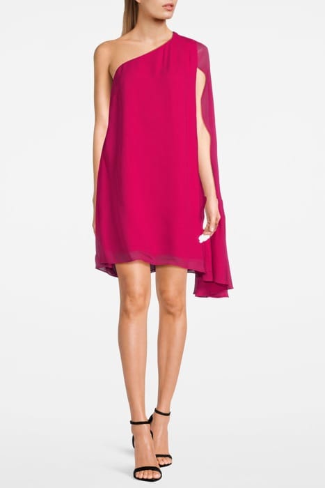 FLEUR SHEER MINI DRESS — PINK 1
