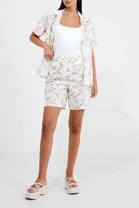 BIA ALANIA LYOCELL BLEND SHORT BROWN 1