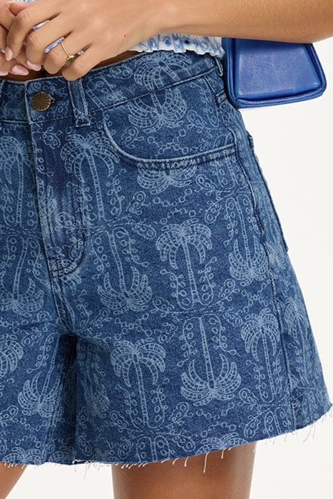 LADIES CHELSEA SHORTS INDIGO BLUE 9
