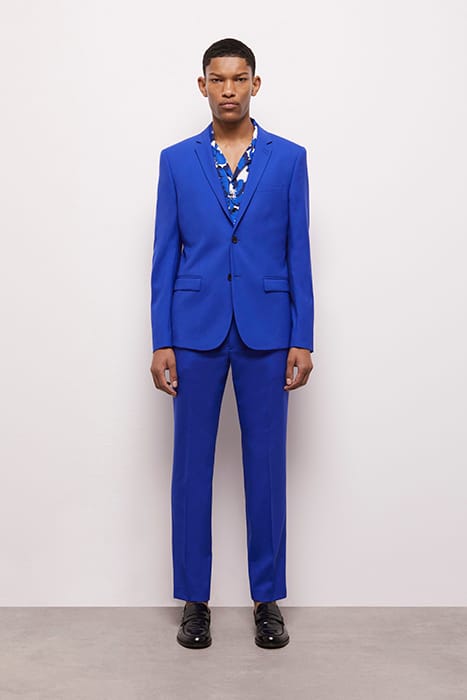 VESTE DE COSTUME COL TAILLEUR BLUE BRUT 2