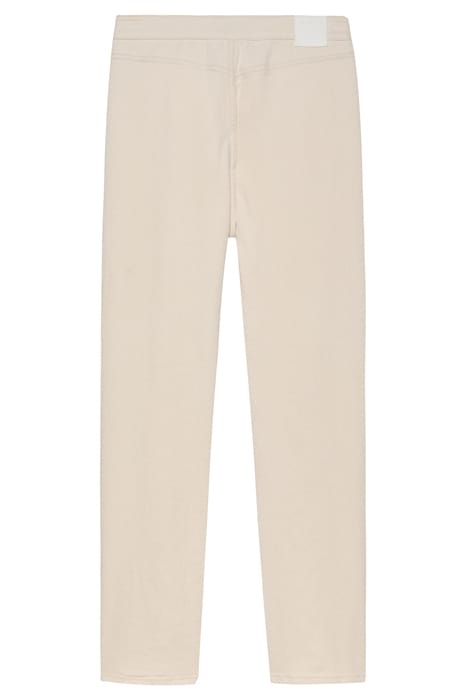 LACED SLIM FIT JEANS ECRU 2