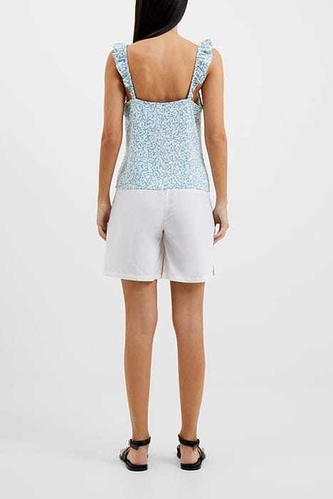 BREYA ELITAN RUFFLE STRAP CAMI BLUE 2