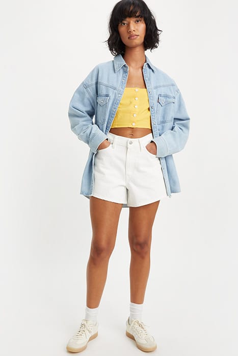80S SHORT WHITE 1