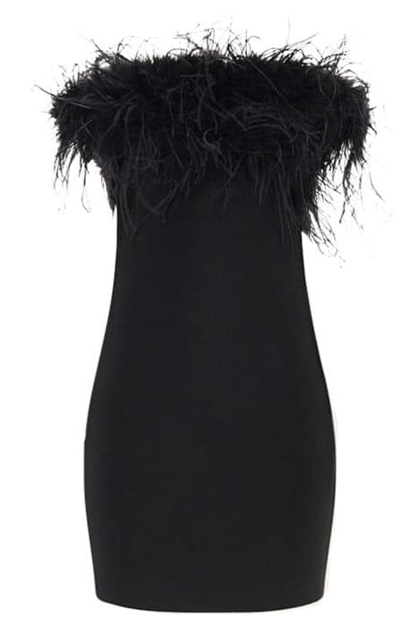 MARCIANO BY GUESS EVITA BANDAGE DRESS JET BLACK 5