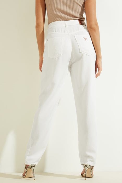 GUESS ECO MOM JEAN CREAM WHITE 2