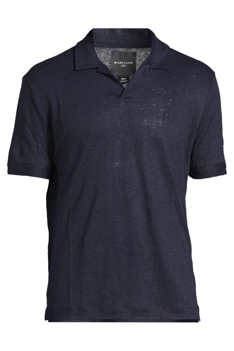 MARCIANO BY GUESS REG FIT POLO SMART SHIRT BLUE 3
