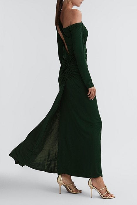 DELPHINE MAXI DRESS — GREEN 4