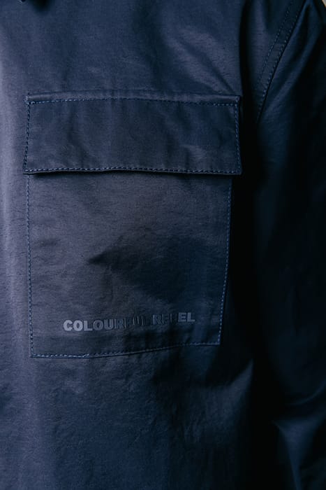 LUKE ZIP SHIRT DEEPEST BLUE 4