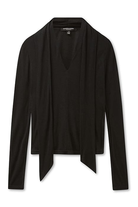 TOP WITH SCARF BLACK 3