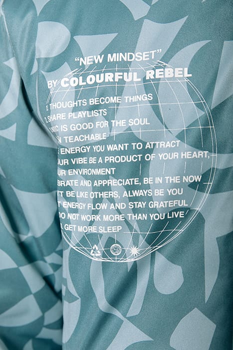 ASHER SWIRL PATCH BASEBALL BOMBER GREY BLUE 9