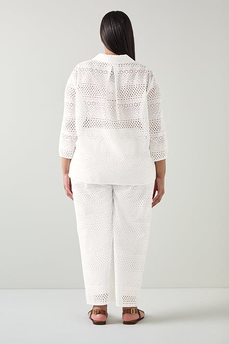 TW EDIE BRODERIE SHIRT WHITE 2