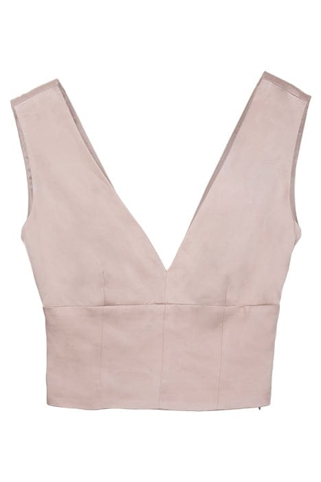 MARCIANO BY GUESS ANASTASIA TOP FAWN TAUPE 1