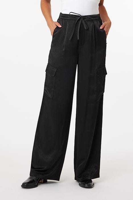 SATIN CARGO BLACK 1