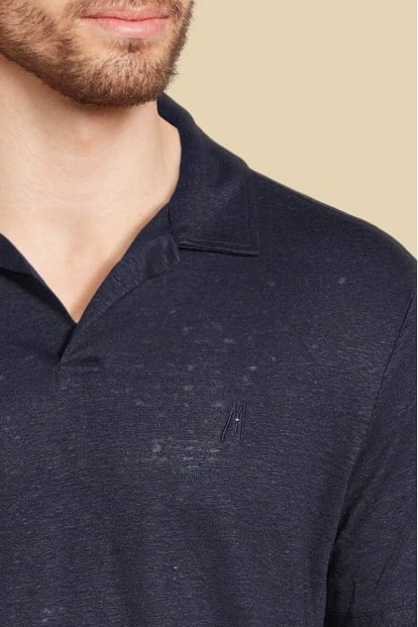 MARCIANO BY GUESS REG FIT POLO SMART SHIRT BLUE 4