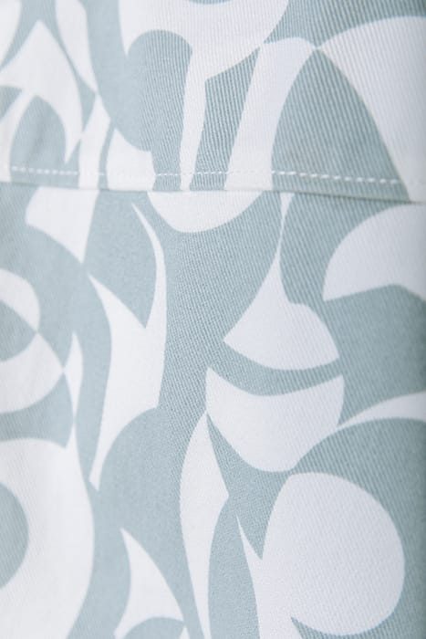 PARKER SWIRL SHIRT GREY BLUE 8