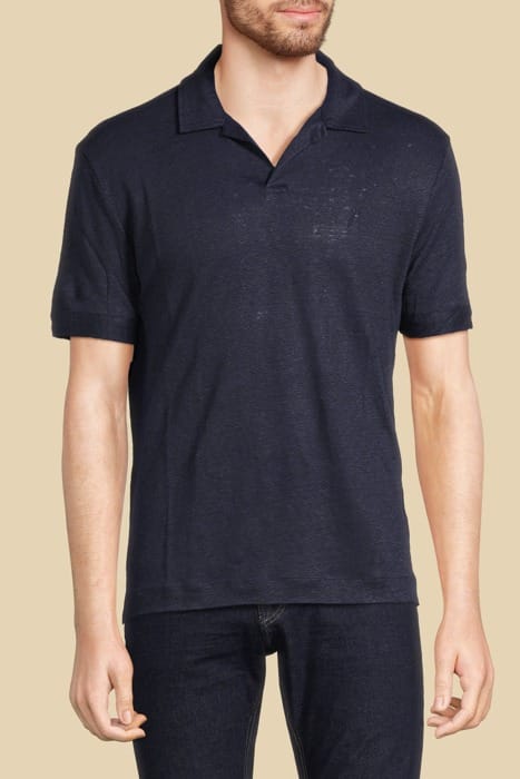 MARCIANO BY GUESS REG FIT POLO SMART SHIRT BLUE 1