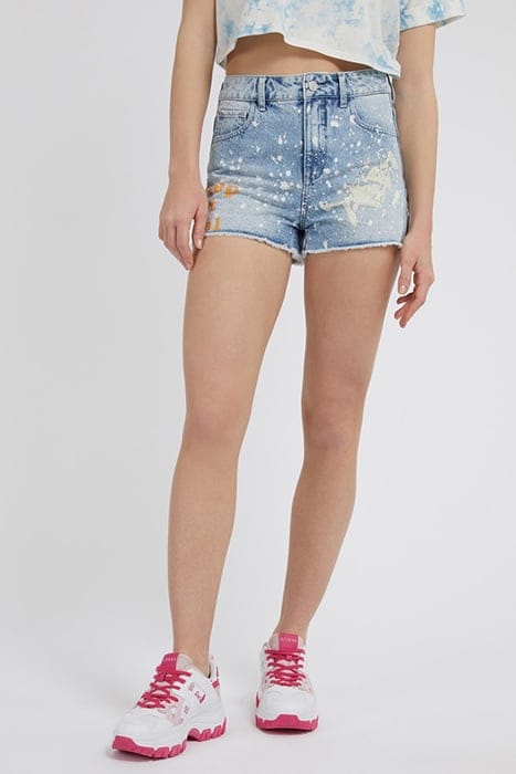 GUESS ECO MOM SHORT ARTIST SPLASH 1